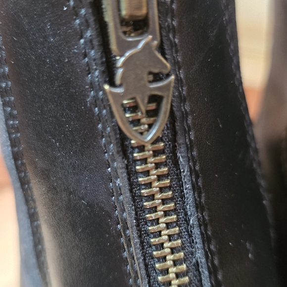 SHIRES MORETTA CLIO CHILDS BLACK PADDOCK BOOTS SIZE 4 - Picture 9 of 9